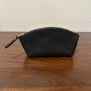 Portland Leather Goods Eclipse Makeup Bag, Black